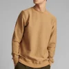 Mand Anerkjendt Akallan Solid Herringbone Sweat - Incense