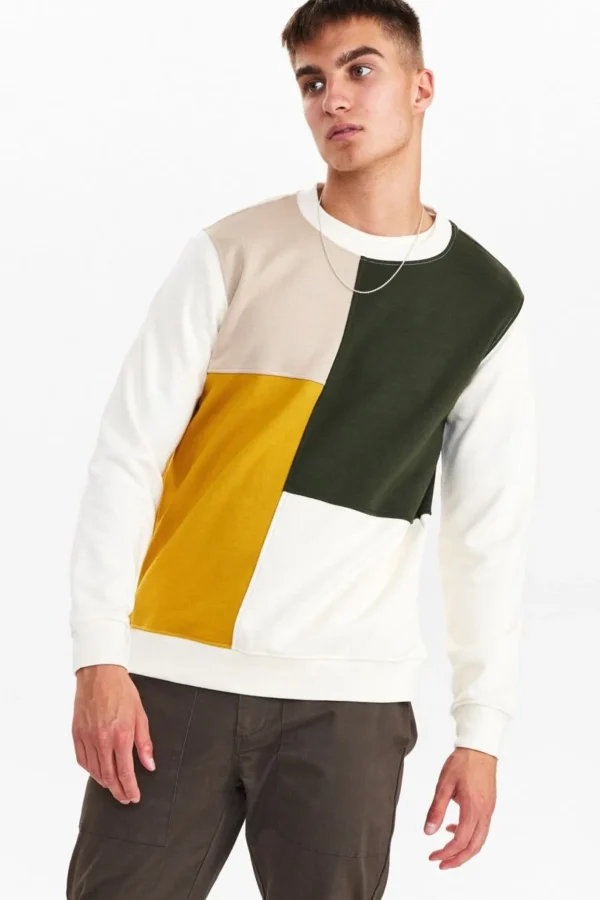 Mand Anerkjendt Akallen Colorblock Terry - Tofu