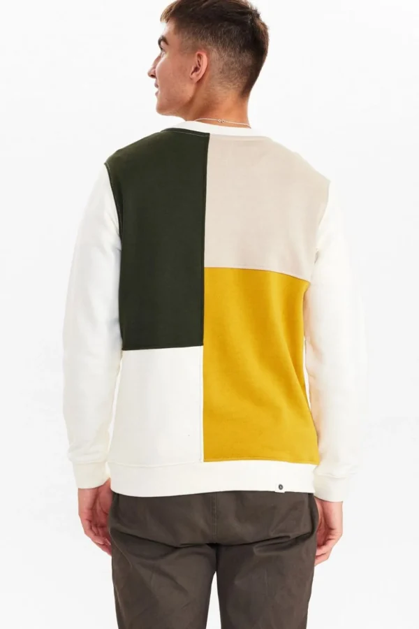 Mand Anerkjendt Akallen Colorblock Terry - Tofu