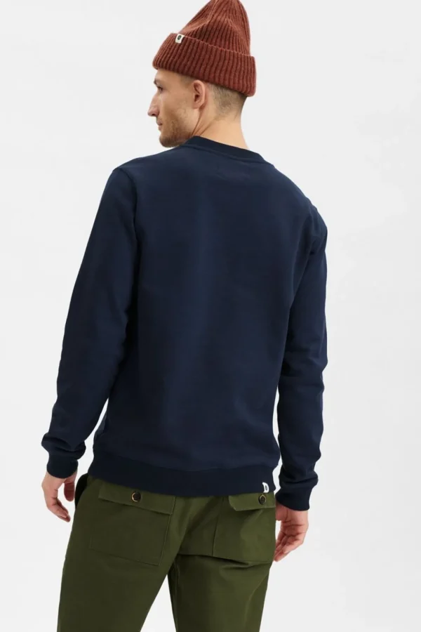 Mand Anerkjendt Akallen French Terry Crew Neck - Sky Captain