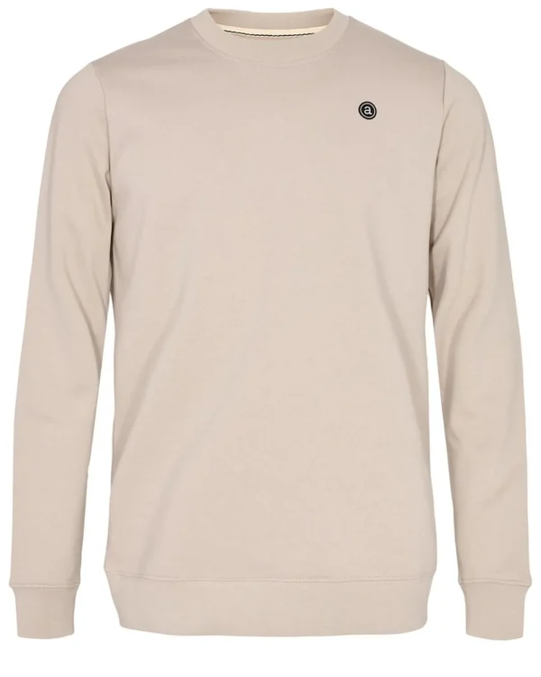 Mand Anerkjendt Akallen Noos Crewneck - Cobblestone