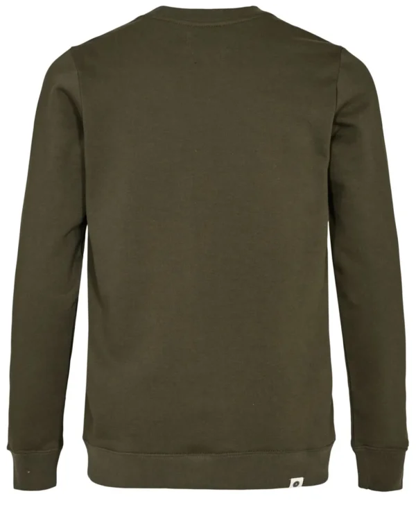 Mand Anerkjendt Akallen Noos Crewneck - Forest Night