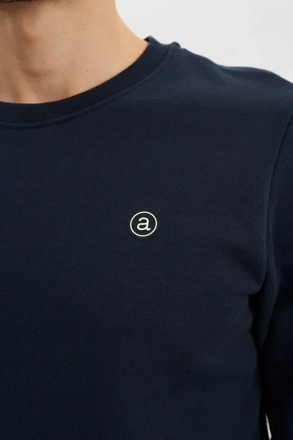 Mand Anerkjendt Akallen Noos Crewneck - Sky Captain