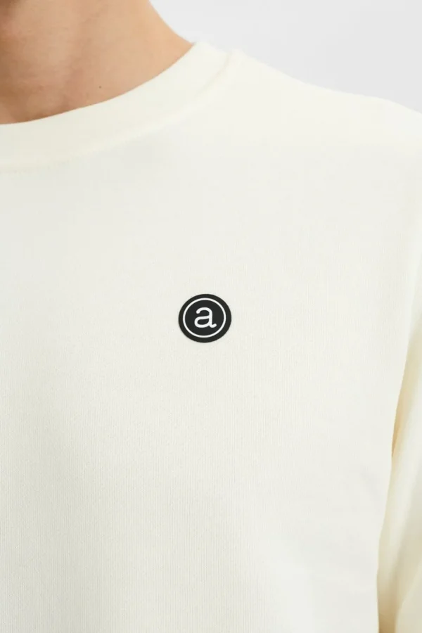 Mand Anerkjendt Akallen Noos Crewneck - Tofu