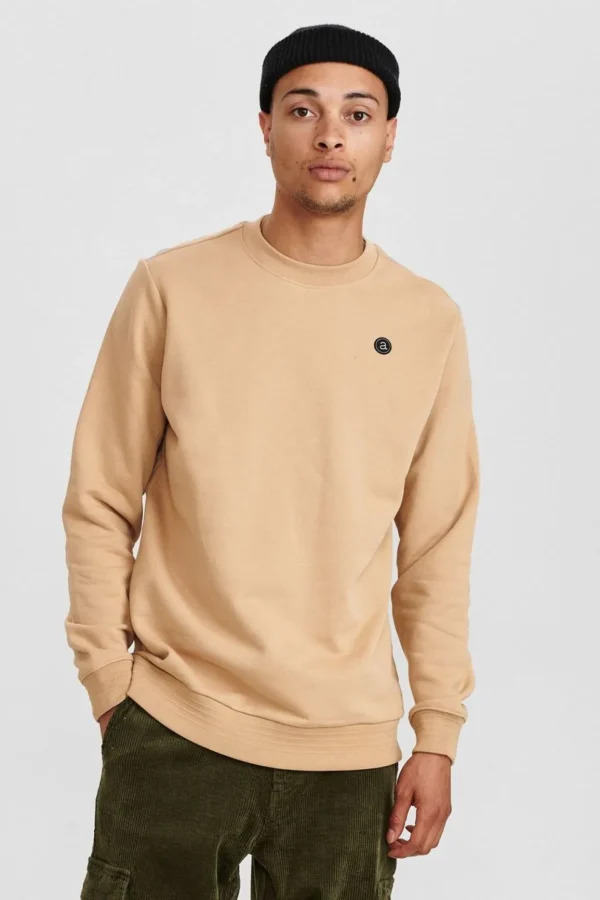 Mand Anerkjendt Akallen Organic Crew Neck - Noos - Incense