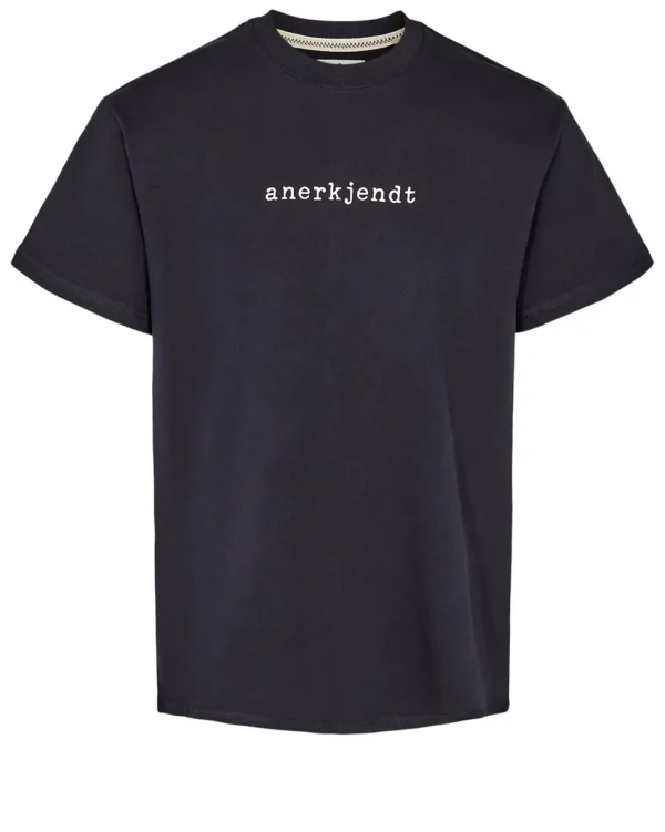 Mand Anerkjendt Akarne Box Logo - Dark Navy