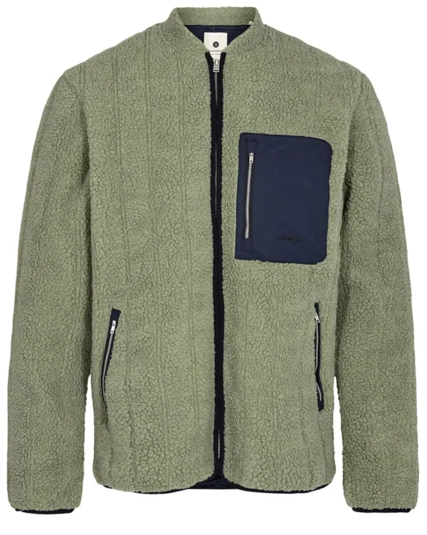 Mand Anerkjendt Akbastian Quilt Jacket - Olivine