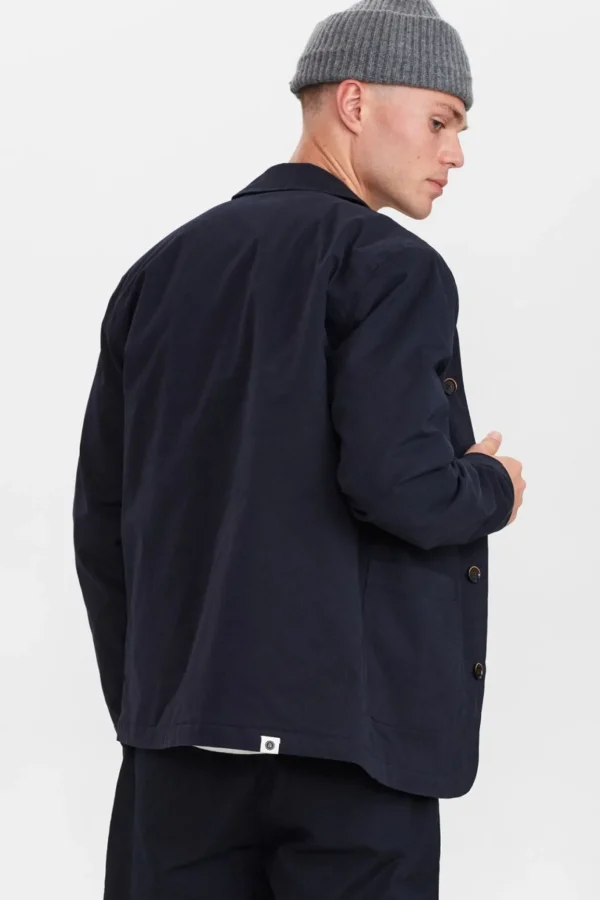 Mand Anerkjendt Akbenny Twill Jacket - Sky Captain