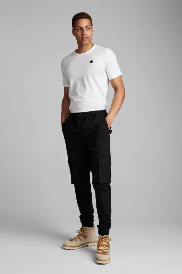 Mand Anerkjendt Akbolt Elastic Pants - Caviar