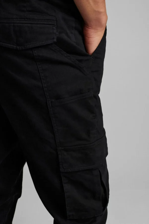 Mand Anerkjendt Akbolt Elastic Pants - Caviar