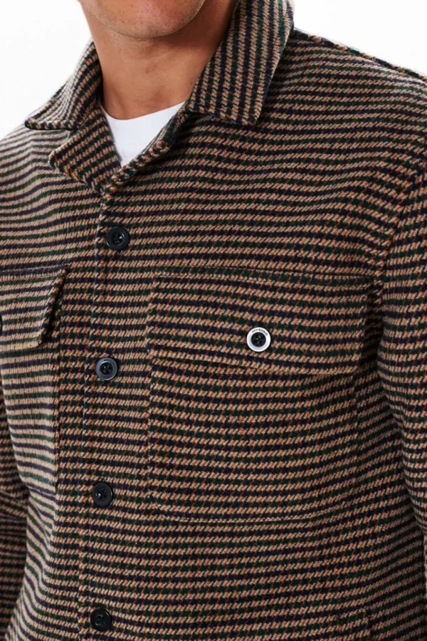 Mand Anerkjendt Akcuba Dogtooth Overshirt - Cub