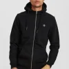 Mand Anerkjendt Akelliot Noos Zip Hoodie - Caviar