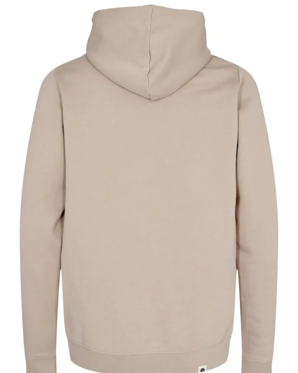 Mand Anerkjendt Akelliot Noos Zip Hoodie - Cobblestone