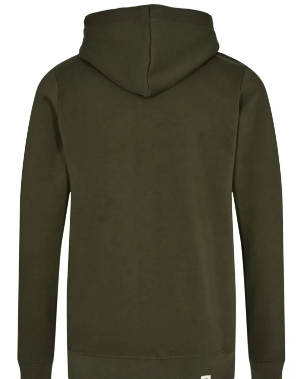 Mand Anerkjendt Akelliot Noos Zip Hoodie - Forest Night