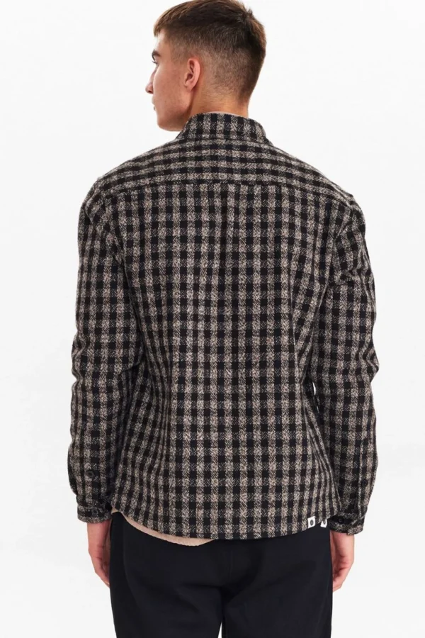 Mand Anerkjendt Akhanky Check Overshirt - Incense