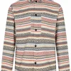 Mand Anerkjendt Akhanky Jacquard Overshirt - Cinnamon Stick