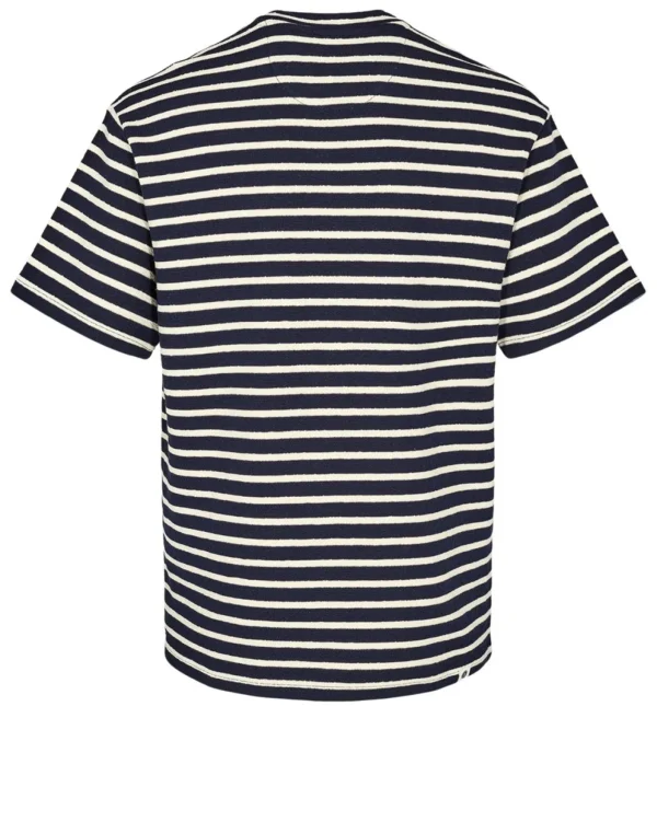 Mand Anerkjendt Akholger Jolly Stripe - Dark Navy