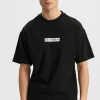 Mand Anerkjendt Akholger Logo T Shirt - Caviar