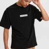 Mand Anerkjendt Akholger Logo T Shirt - Caviar