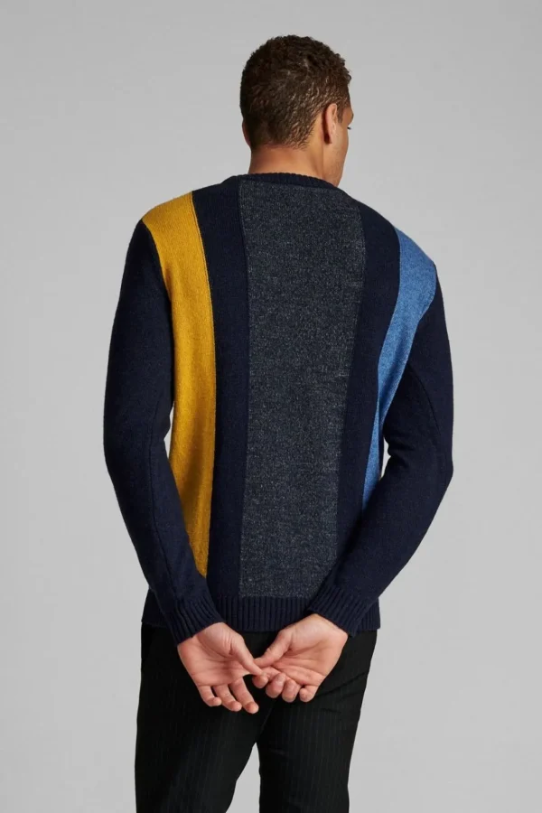 Mand Anerkjendt Akivan Knit - Sky Captain