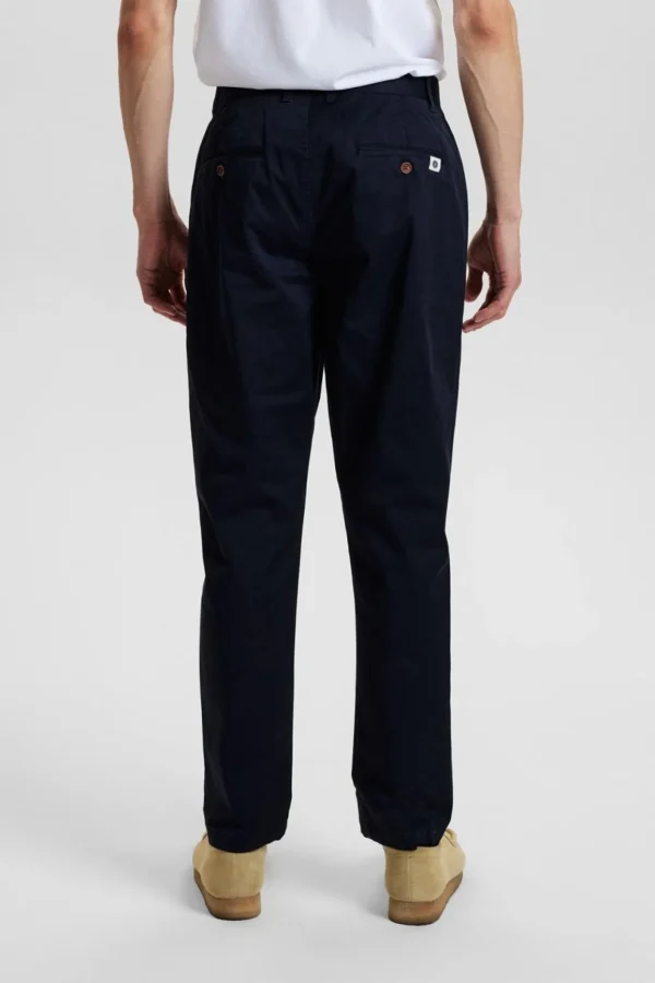 Mand Anerkjendt Akjames Classic Pant - Dark Navy