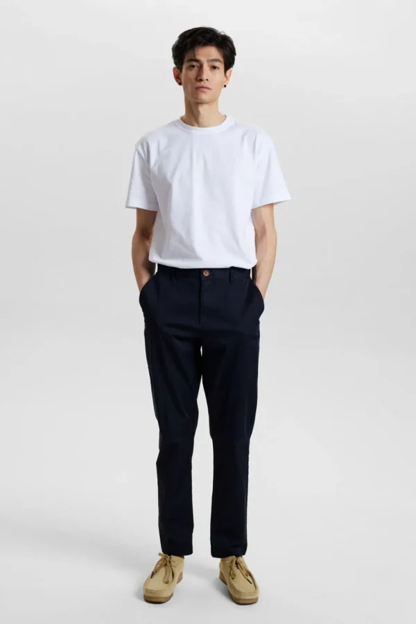 Mand Anerkjendt Akjames Classic Pant - Dark Navy