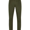 Mand Anerkjendt Akjames Cotton Pleat Pant - Forest Night