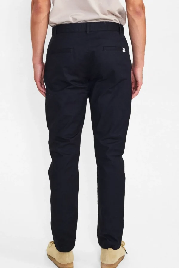 Mand Anerkjendt Akjames Cotton Pleat Pant - Caviar