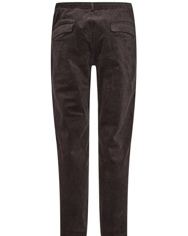 Mand Anerkjendt Akjames Elastic Cord Pants - Dark Shadow