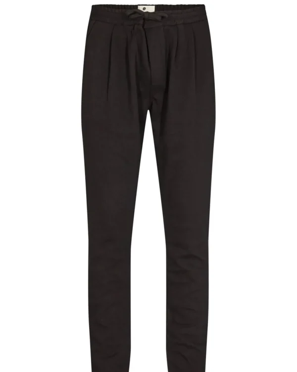 Mand Anerkjendt Akjames Melange Pants - Caviar