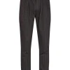 Mand Anerkjendt Akjames Melange Pants - Dark Shadow