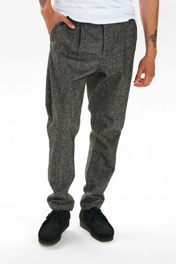 Mand Anerkjendt Akjames Wool Pants - Tofu