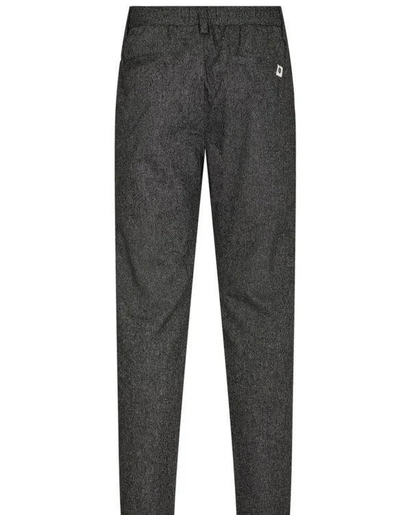 Mand Anerkjendt Akjames Wool Pleat Pants - Dark Grey Mel