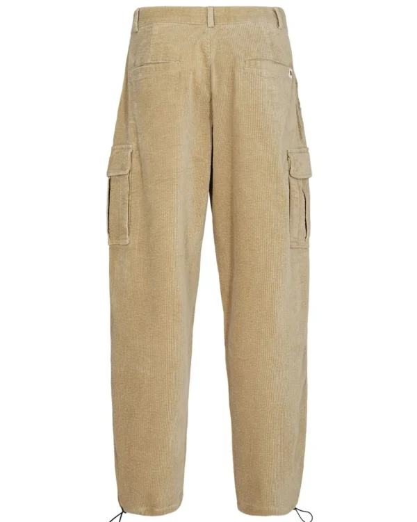 Mand Anerkjendt Akjan Cord Pleat Cargo Pants - Incense