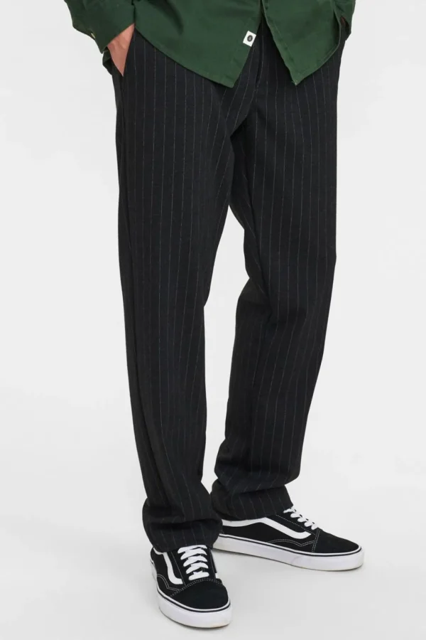 Mand Anerkjendt Akjohn Elastic Stripe Pant - Caviar