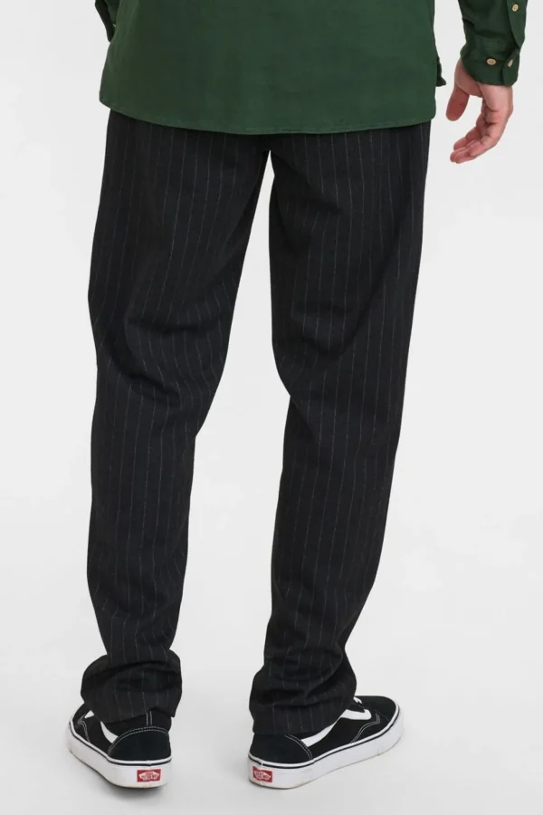 Mand Anerkjendt Akjohn Elastic Stripe Pant - Caviar