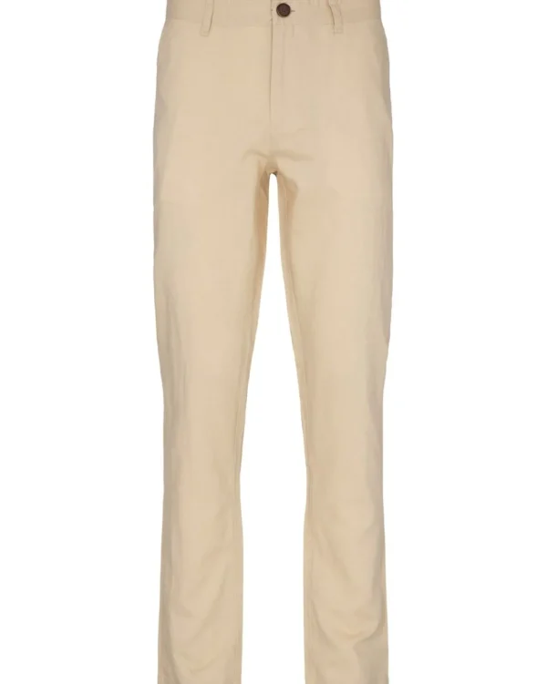 Mand Anerkjendt Akjohn Linen Pant - Brown Rice