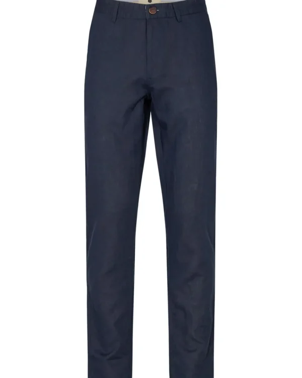 Mand Anerkjendt Akjohn Linen Pant - Sky Captain