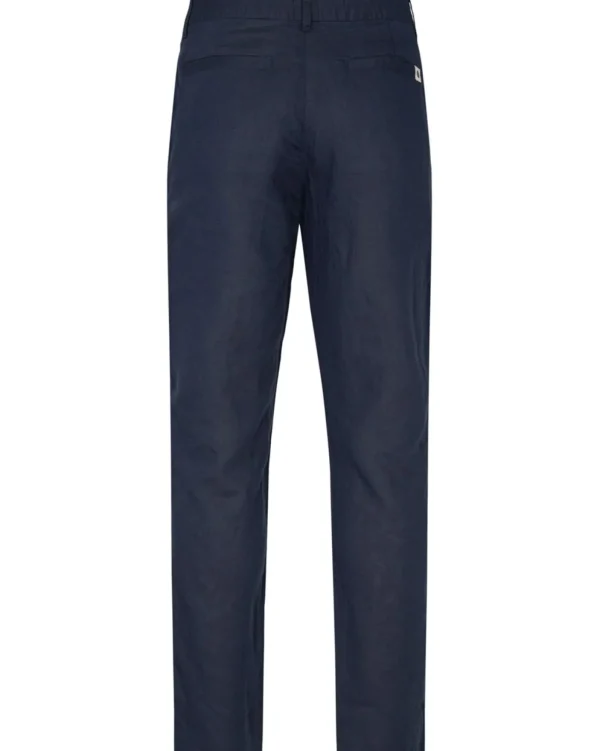 Mand Anerkjendt Akjohn Linen Pant - Sky Captain