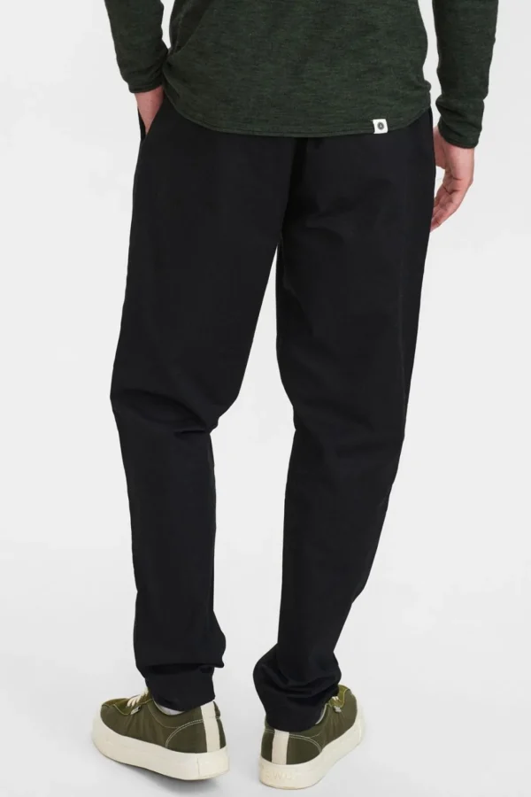 Mand Anerkjendt Akjulius Cotton Pleat Pant - Caviar