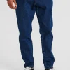 Mand Anerkjendt Akjulius Denim Chino Pant - Medium Blue Denim