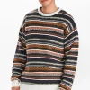 Mand Anerkjendt Akkarl Jaquard Pattern Knit - Cinnamon Stick