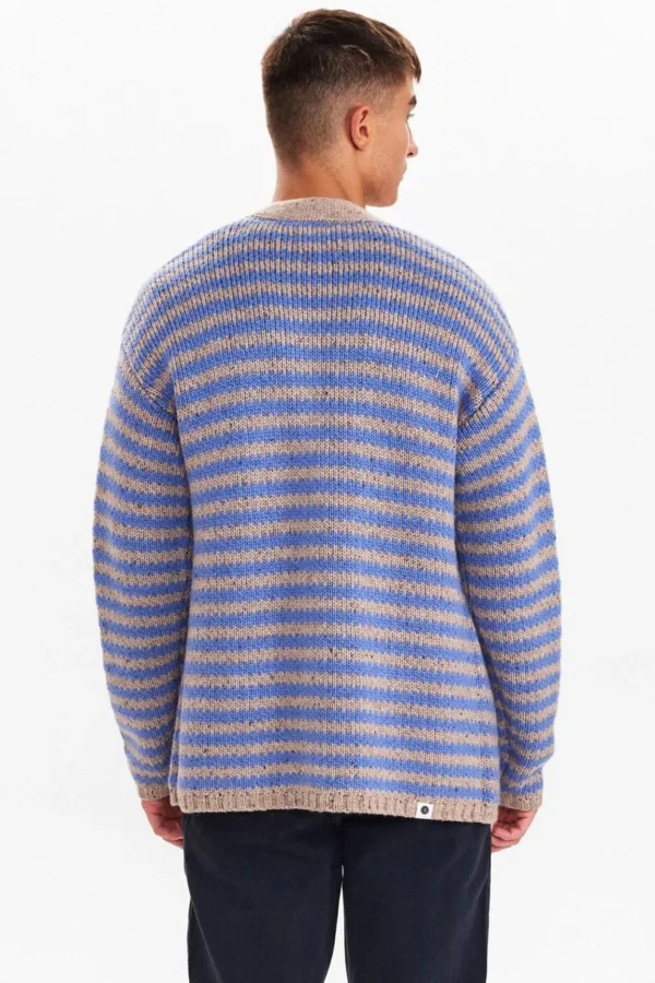 Mand Anerkjendt Akkarl Patent Cardi Knit - Incense