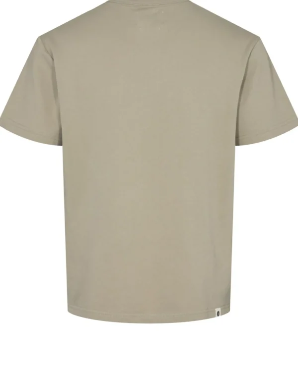 Mand Anerkjendt Akkikki Camoupocket Tee - Silver Sage