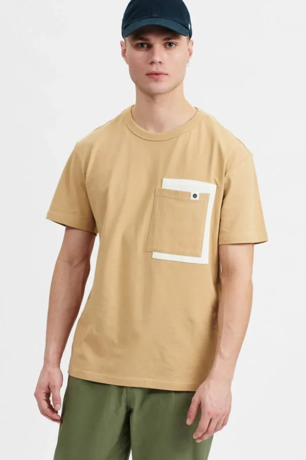 Mand Anerkjendt Akkikki Double Pocket Tee - Incense