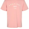 Mand Anerkjendt Akkikki S/S Box Logo Tee - Rose Tan