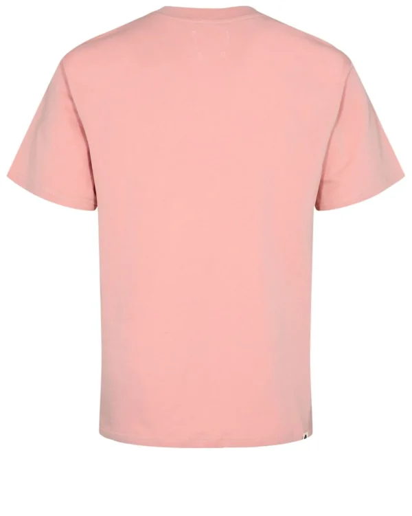 Mand Anerkjendt Akkikki S/S Box Logo Tee - Rose Tan