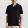 Mand Anerkjendt Akkikki S/S Frotte Cuba - Dark Navy