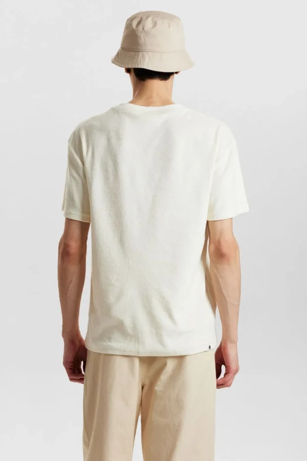 Mand Anerkjendt Akkikki S/S Frotte Tee - Tofu