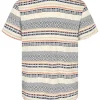 Mand Anerkjendt Akkikki S/S Jacquard Tee - Tofu